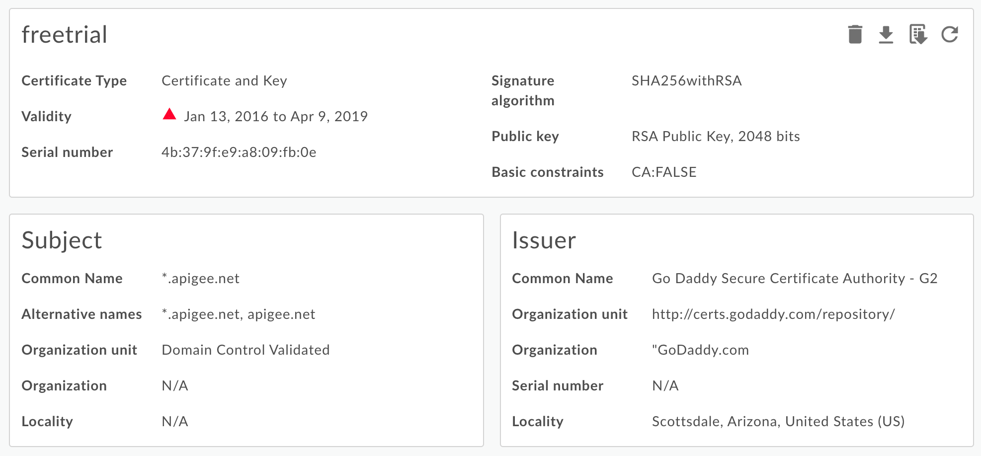 key cert generate the UI and Apigee  using truststore keystores  Creating Docs Edge