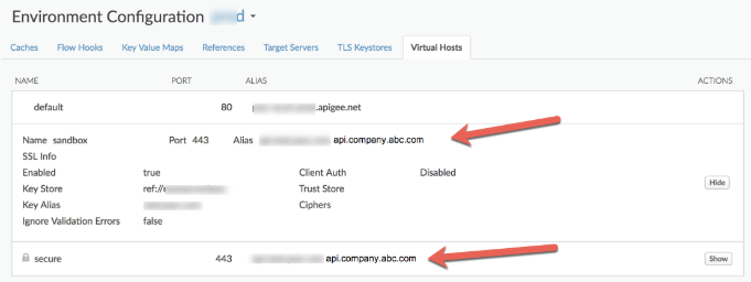 별칭이 동일한 vhost
