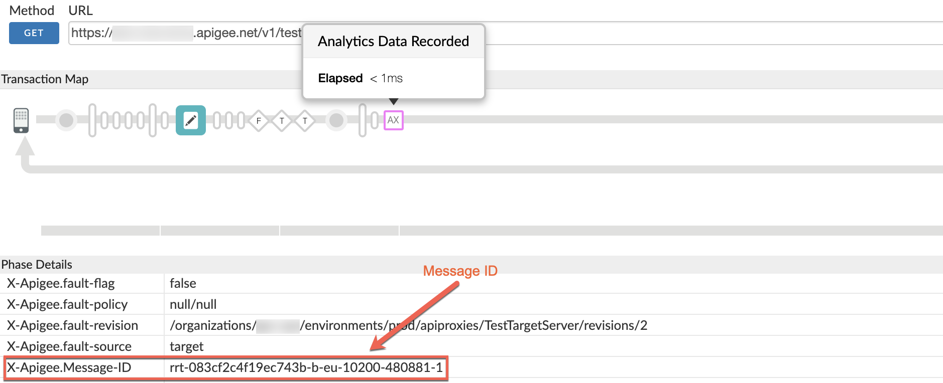 Message ID in Phase Details section