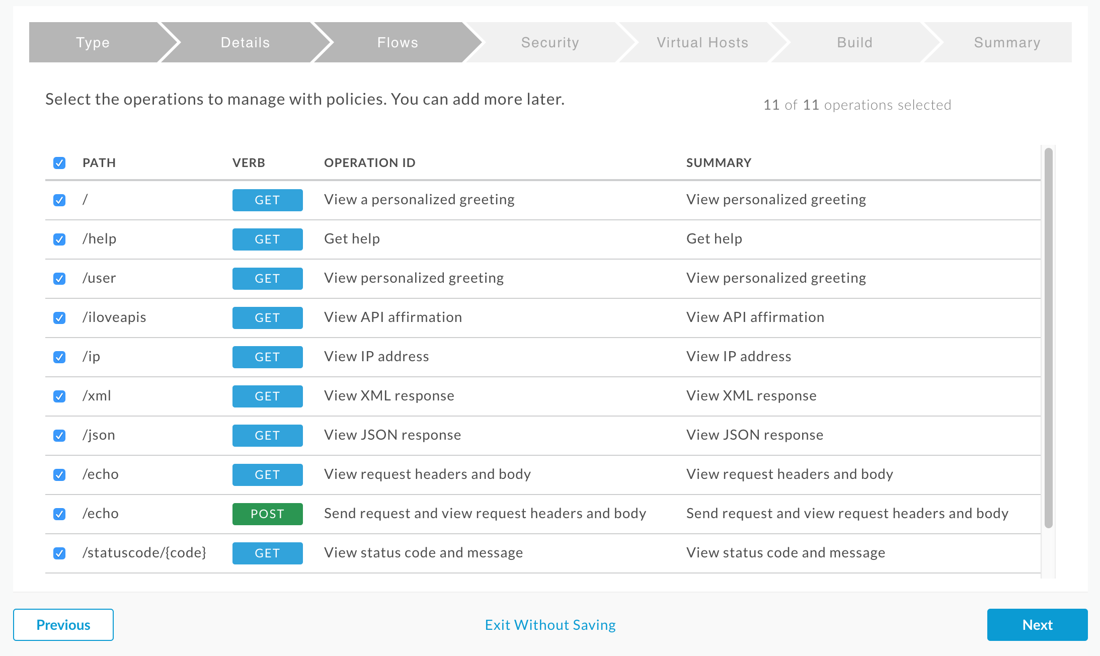 إنشاء تدفقات خادم وكيل
