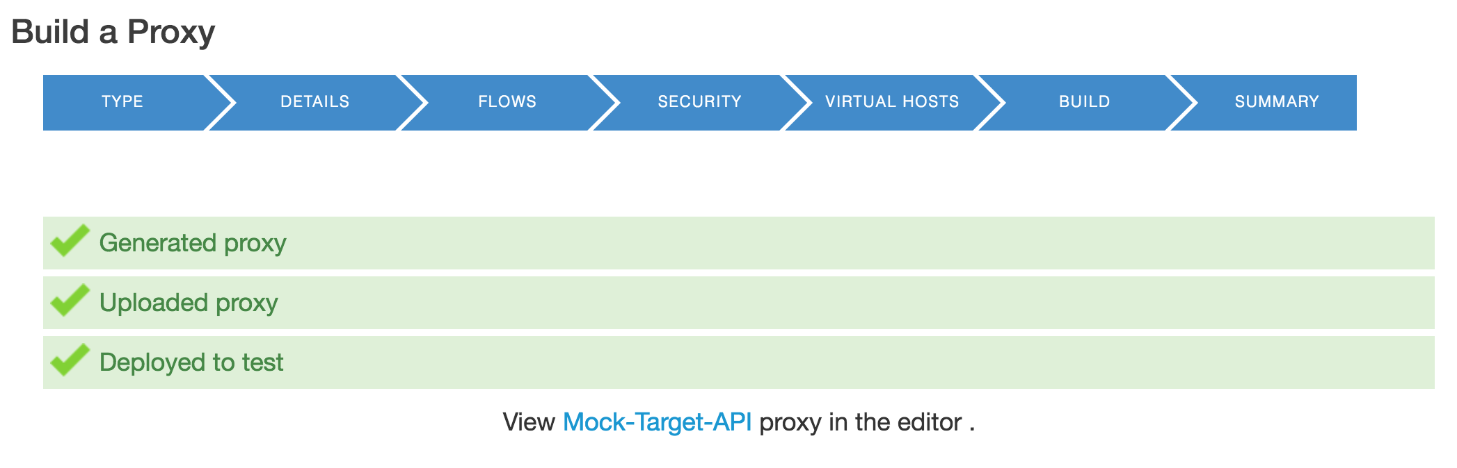 Membangun Ringkasan Proxy