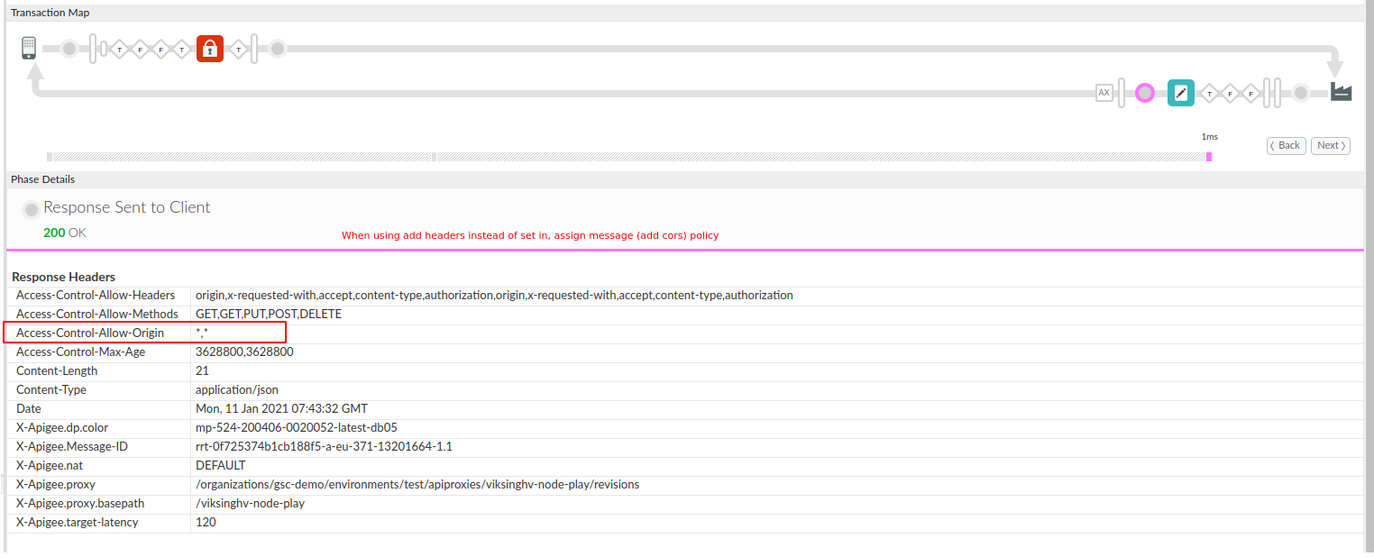 Exemple d'utilisation de plusieurs valeurs, cliquez pour agrandir l'image
