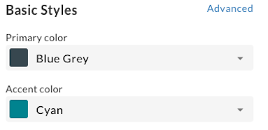 perubahan palet warna di portal contoh